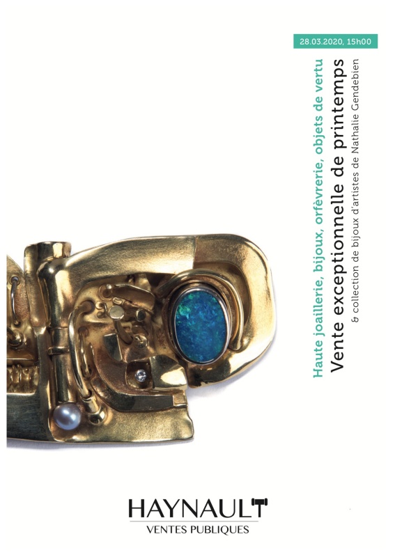 Haute joaillerie, bijoux, orfèvrerie, objets de vertu - VENTE DU 28 MARS REPORTEE AU 19 MAI