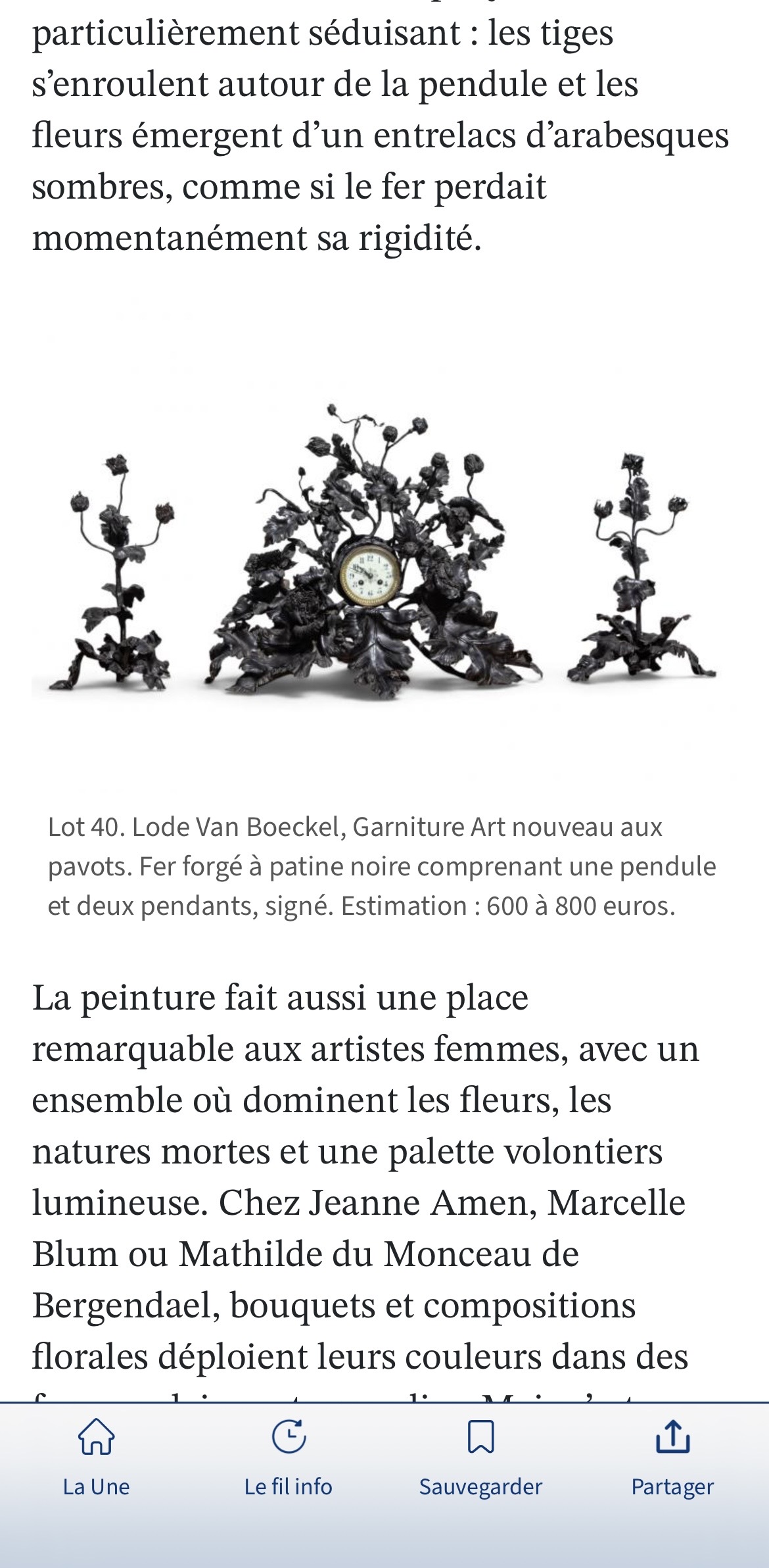 Salle de vente : chez Haynault, le XX&egrave;me si&egrave;cle se collectionne par affinit&eacute;s - 7 - Monday, September 21st 2026